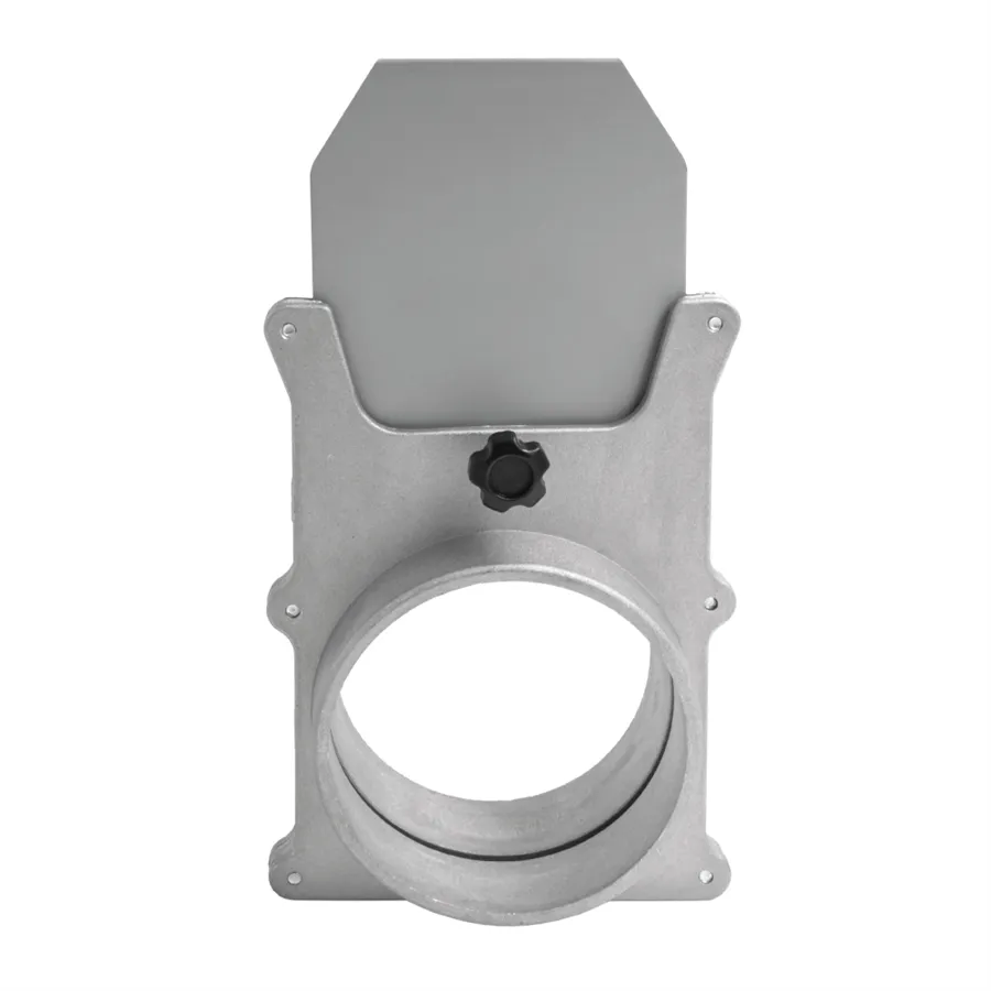 Valvola di Chiusura in Alluminio per Tubo di Aspirazione 100 mm