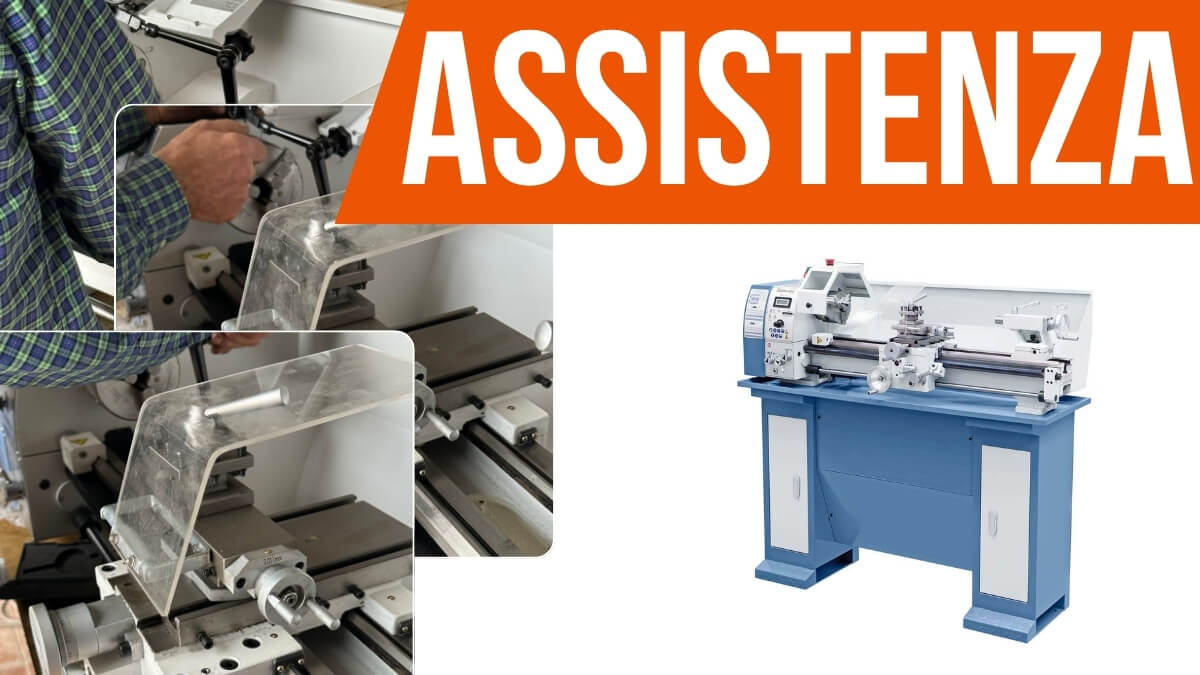 Manutenzione e calibrazione tornio Profi 750 LZ