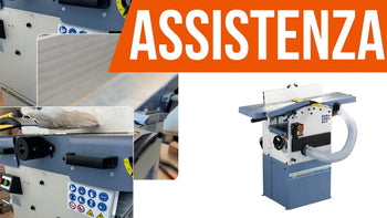 Messa in bolla pialla filo spessore da banco PT 260 230 V