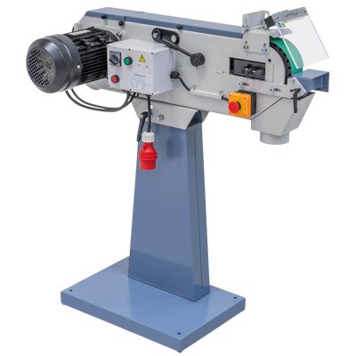 Belt sanding machines