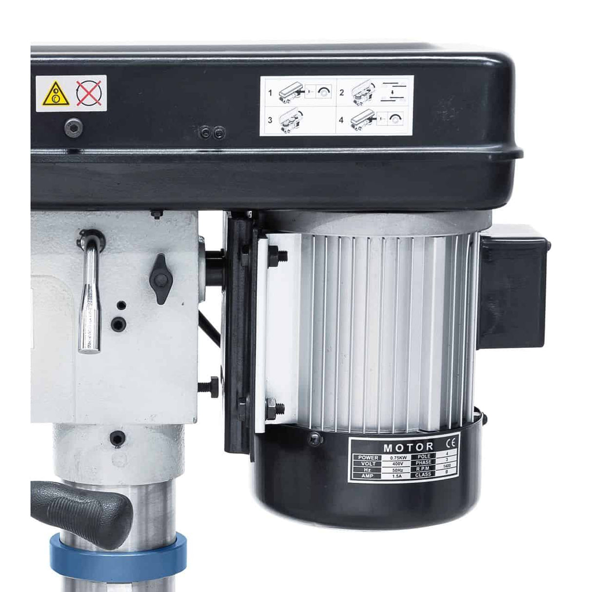 SB 25 S column drill with V-belt drive