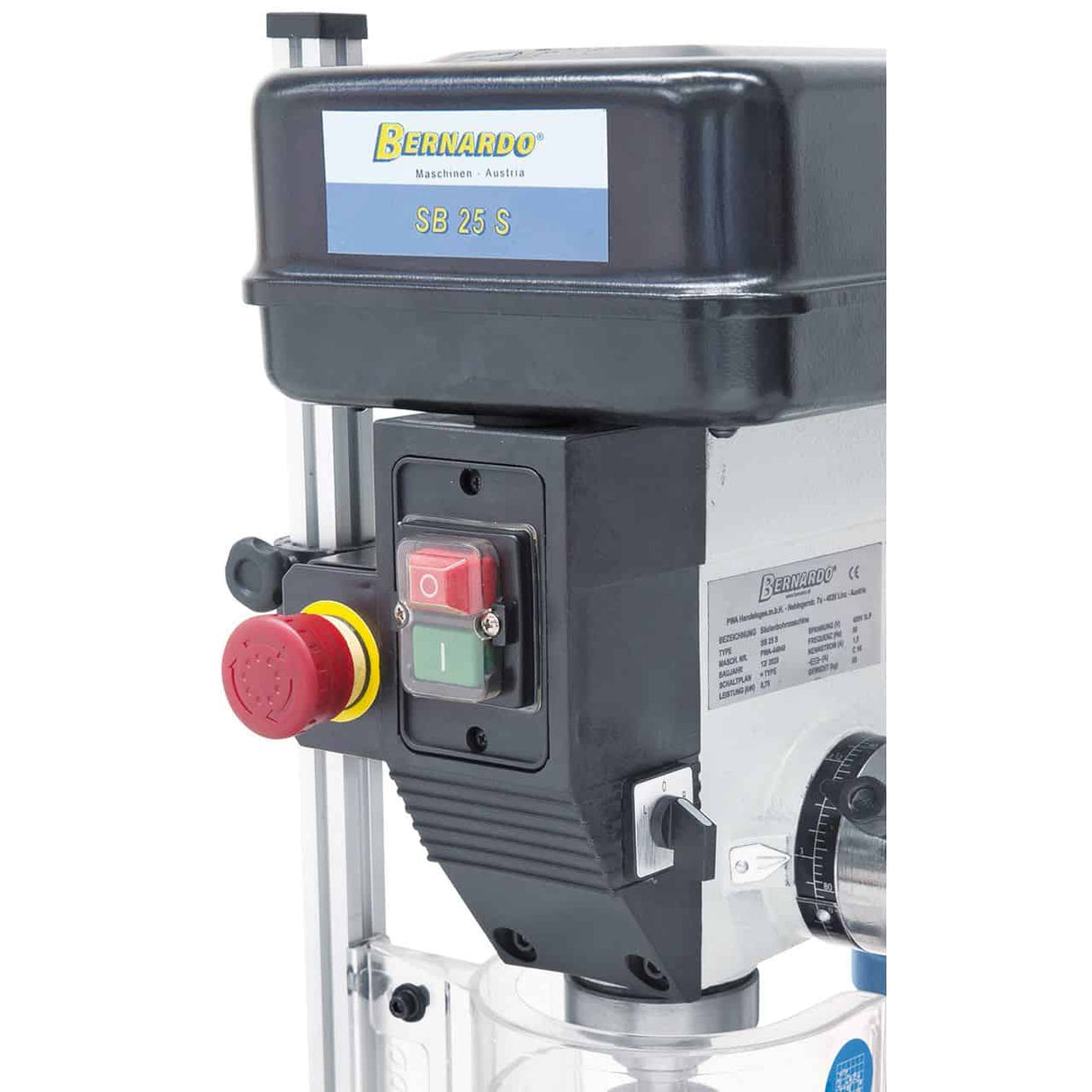 SB 25 S column drill with V-belt drive