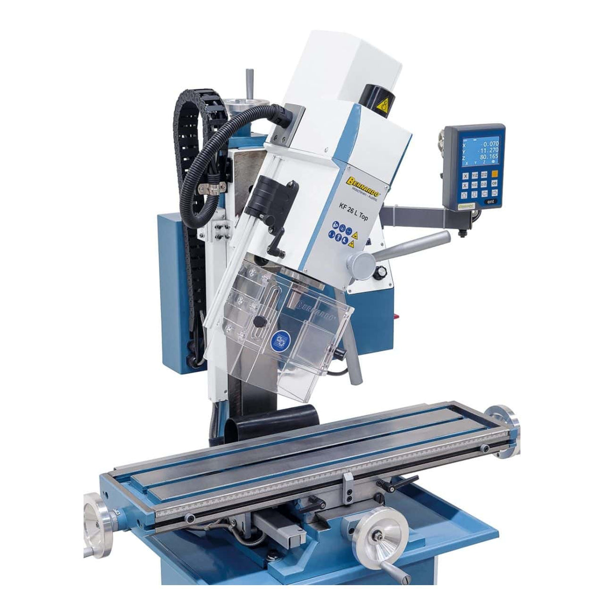 KF 26 L Top Drill and Milling Machine with 3-Axis Digital Display DT 40 