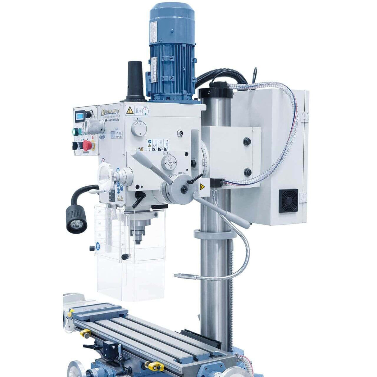 Drill and milling machine BF 45 HSV Vario with feed 