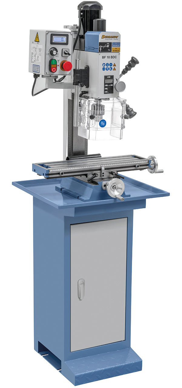 Trapano fresatrice Bernardo BF 18 BDC – Potente e preciso con display digitale