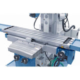 Universal milling machine with servo-assisted turret for UWF 200 Servo feeds