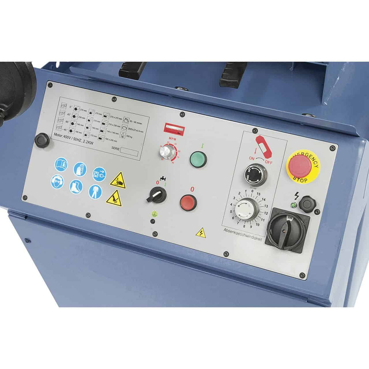 MBS 350 DG-VR PRO Double Band Saw