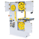 Vertical band saw with automatic table feed VMS 610 A