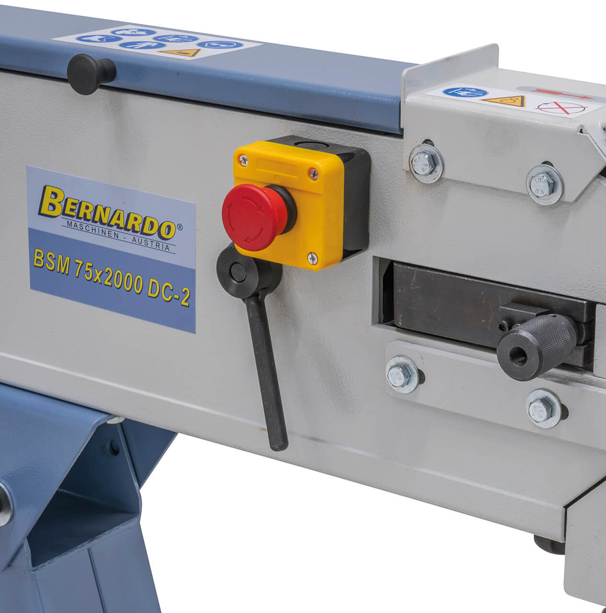 Bernardo Levigatrice a nastro con aspirazione BSM 75 x 2000 DC-2