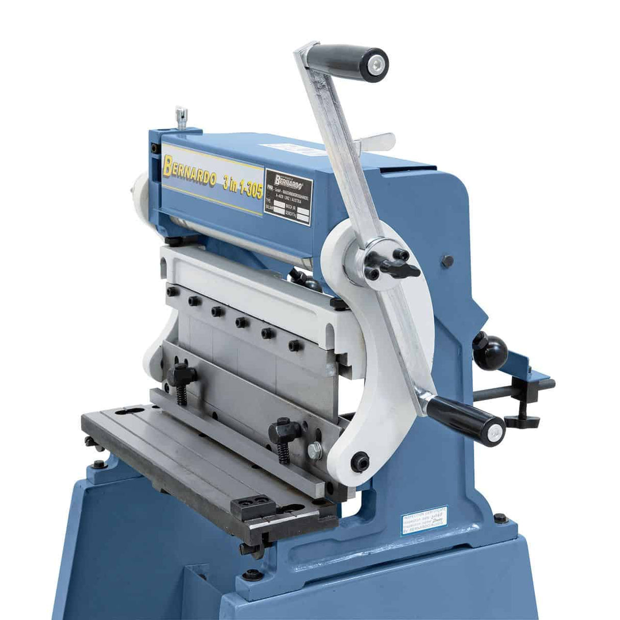 3 in 1 305 plate bending, shearing and calendering machine