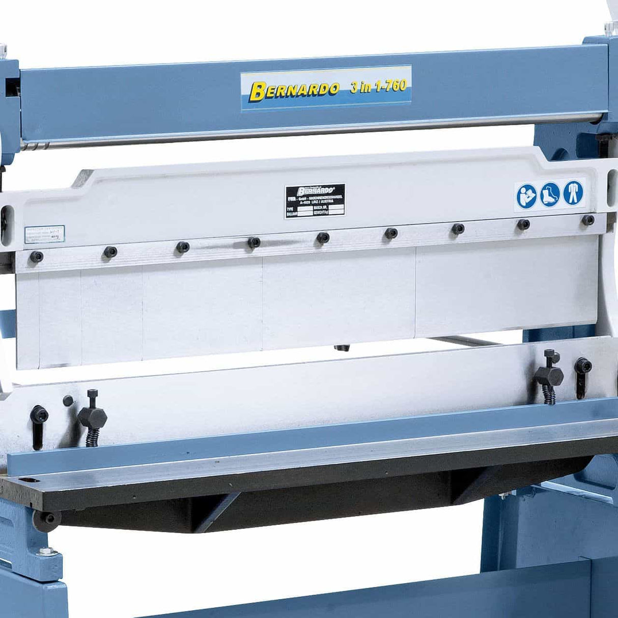 3-in-1 760 plate bending, shearing and calendering machine