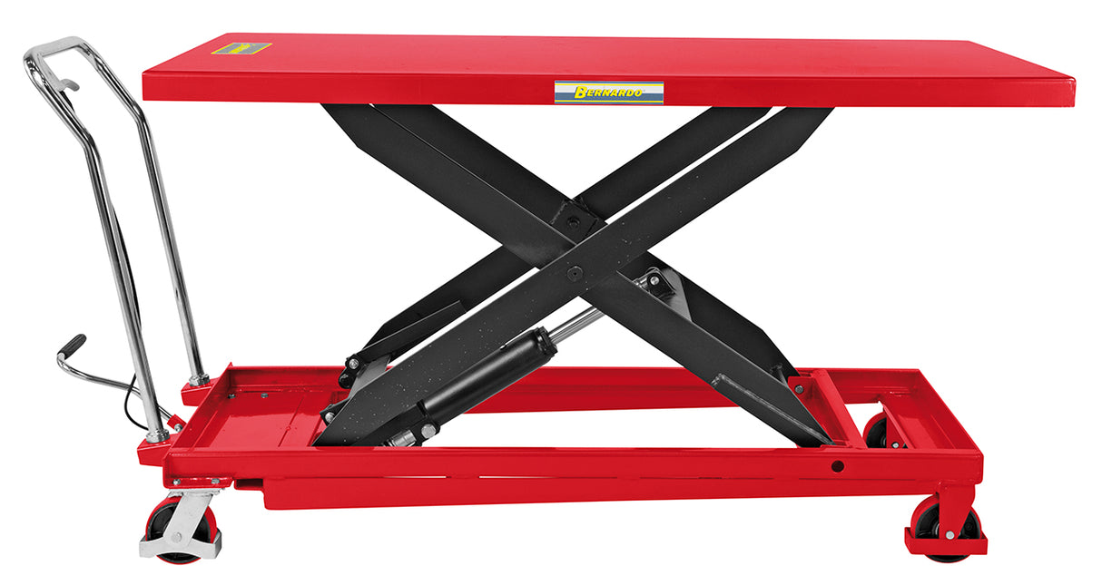 Hydraulic platform lifting table with large top TG 500