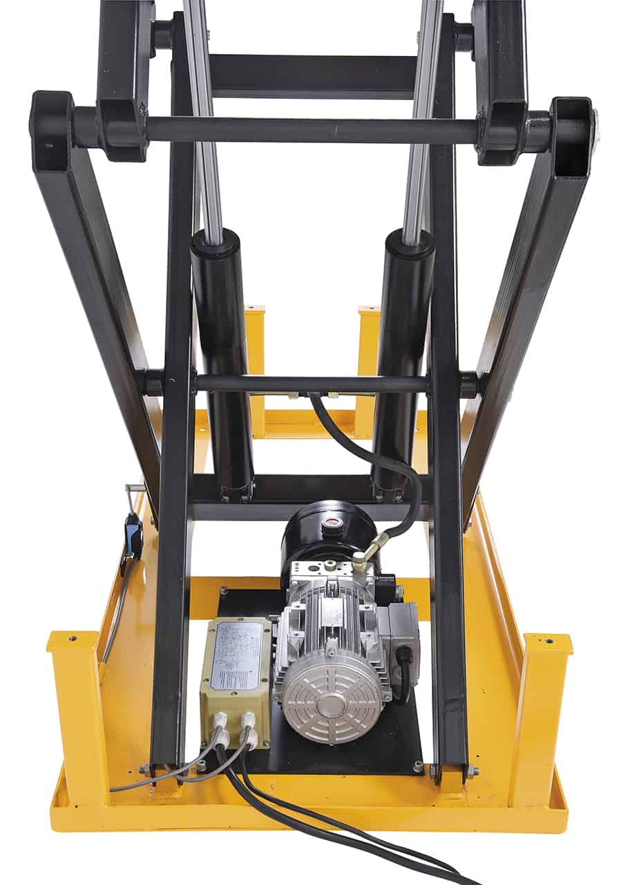 Stationary double platform lifting table SSHT 1000 D