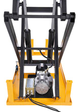 Stationary double platform lifting table SSHT 1000 D