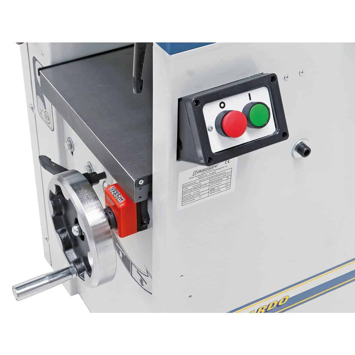 Pialla filo spessore da banco FS 310 PS - 230 V - con albero a spirale