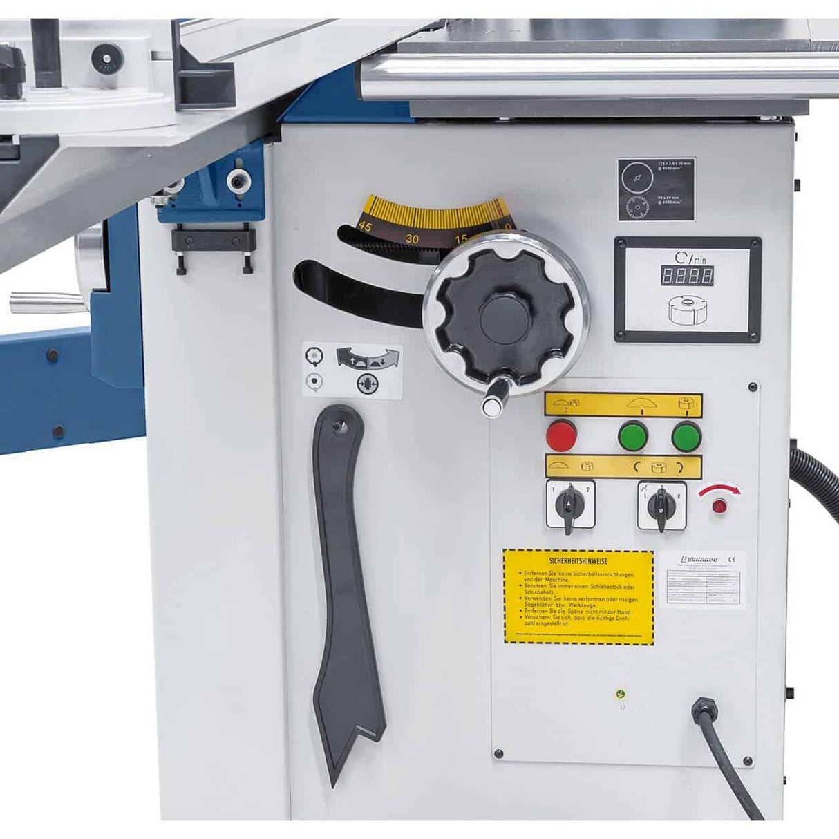 Sezionatrice per pannelli-fresatrici 400 V