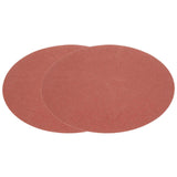 Set of paper sanding discs, diameter 500 mm - K 60 / 80 / 100 / 120 / 150 / 180 (2 pieces each), Velcro fastening 