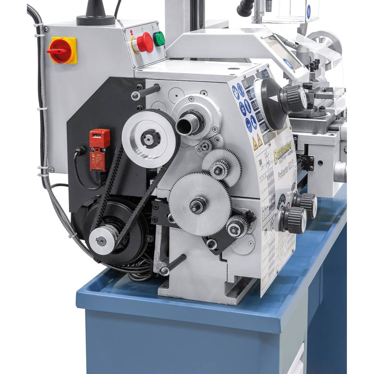 Proficenter 650 G - 230V metal lathe with display and milling machine