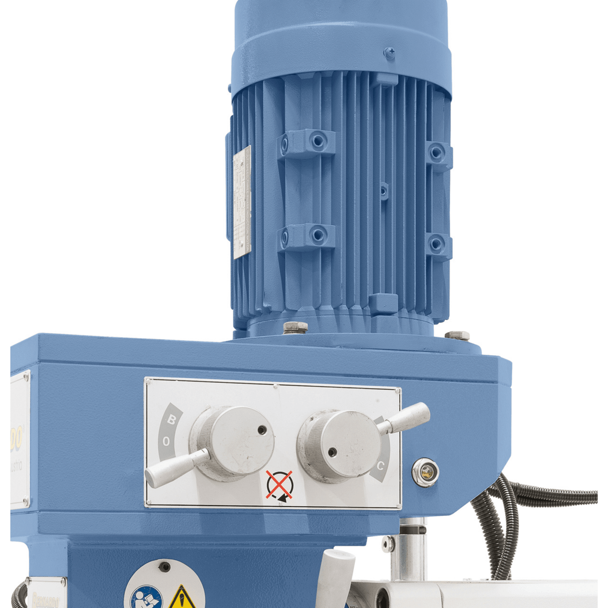 Universal milling machine UWF 80 E incl. 3-axis digital display and Y-axis feed