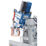 Universal milling machine UWF 90 + 3-axis position display ES-12 H + pneumatic clamping