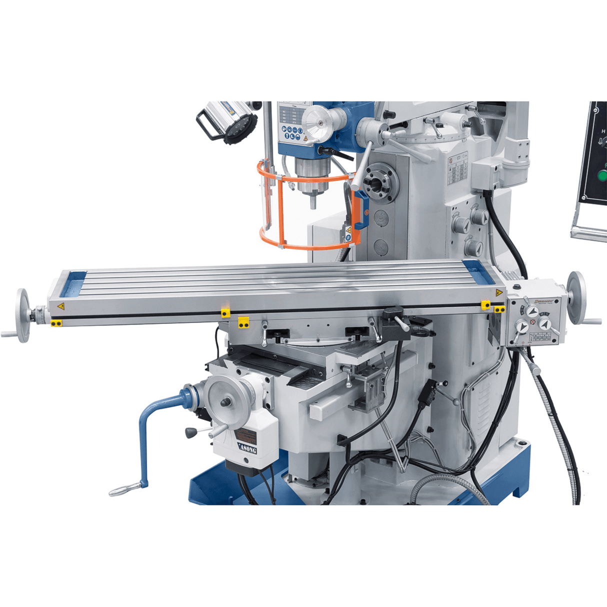 Universal milling machine UWF 90 with digital position display