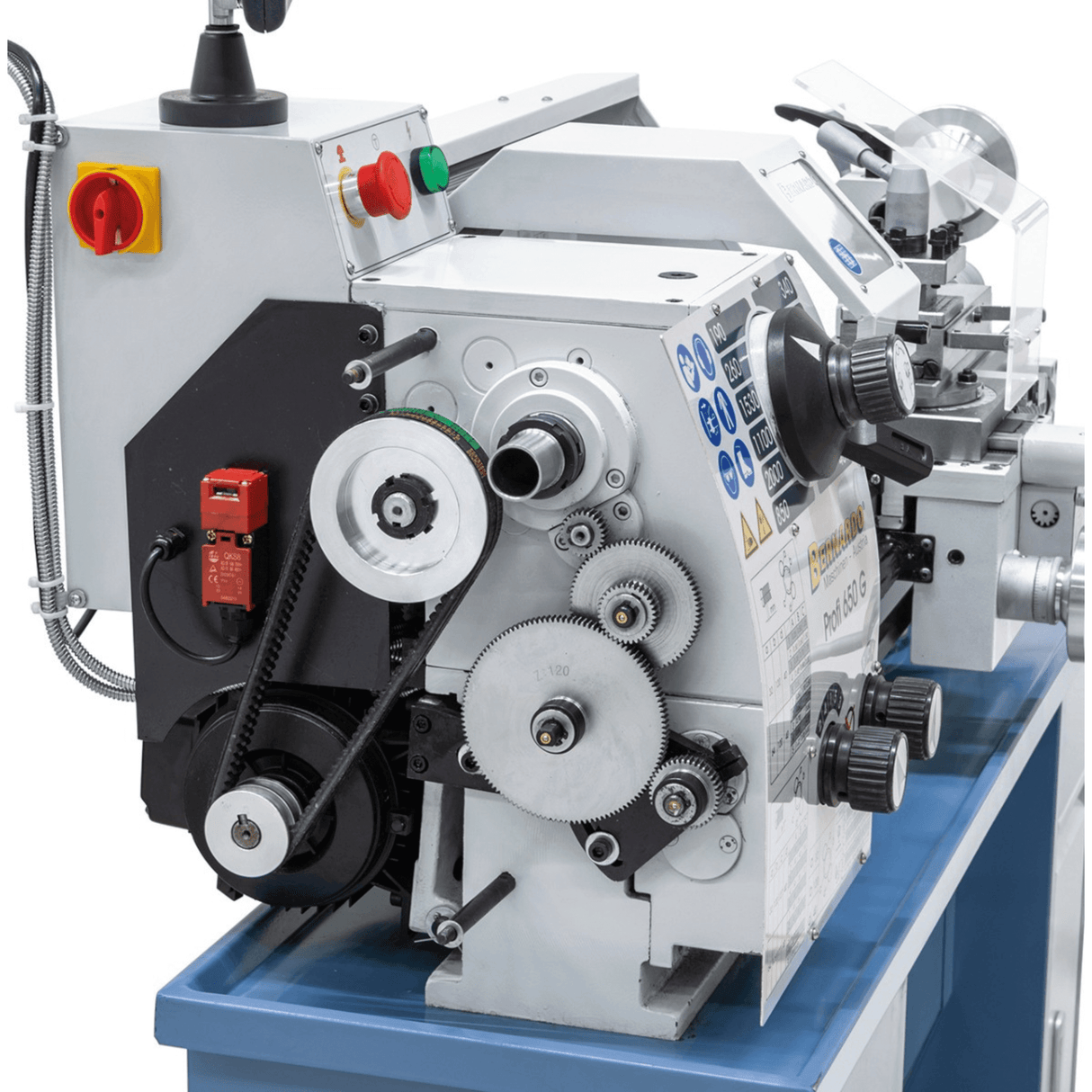 Profi 650 G / 230 V lathe with 2-axis digital display