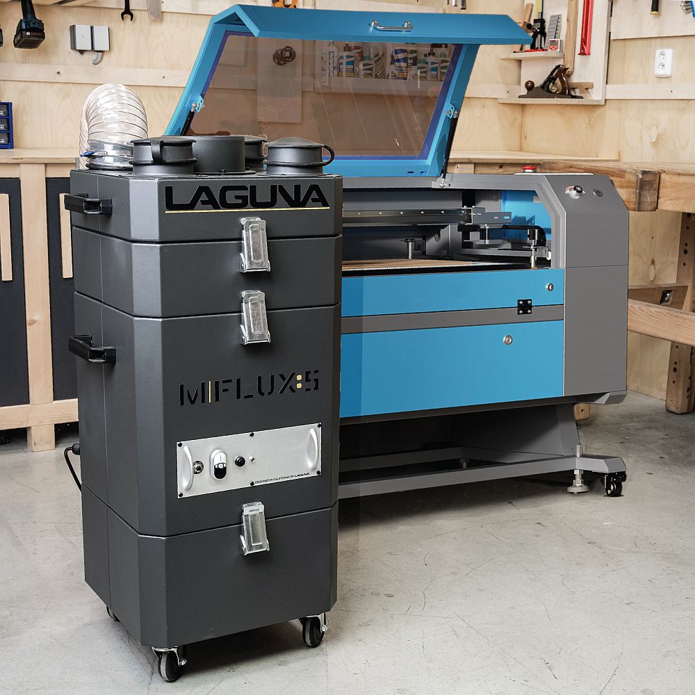 Impianto di filtrazione aria mobile professionale LAGUNA MFlux 5