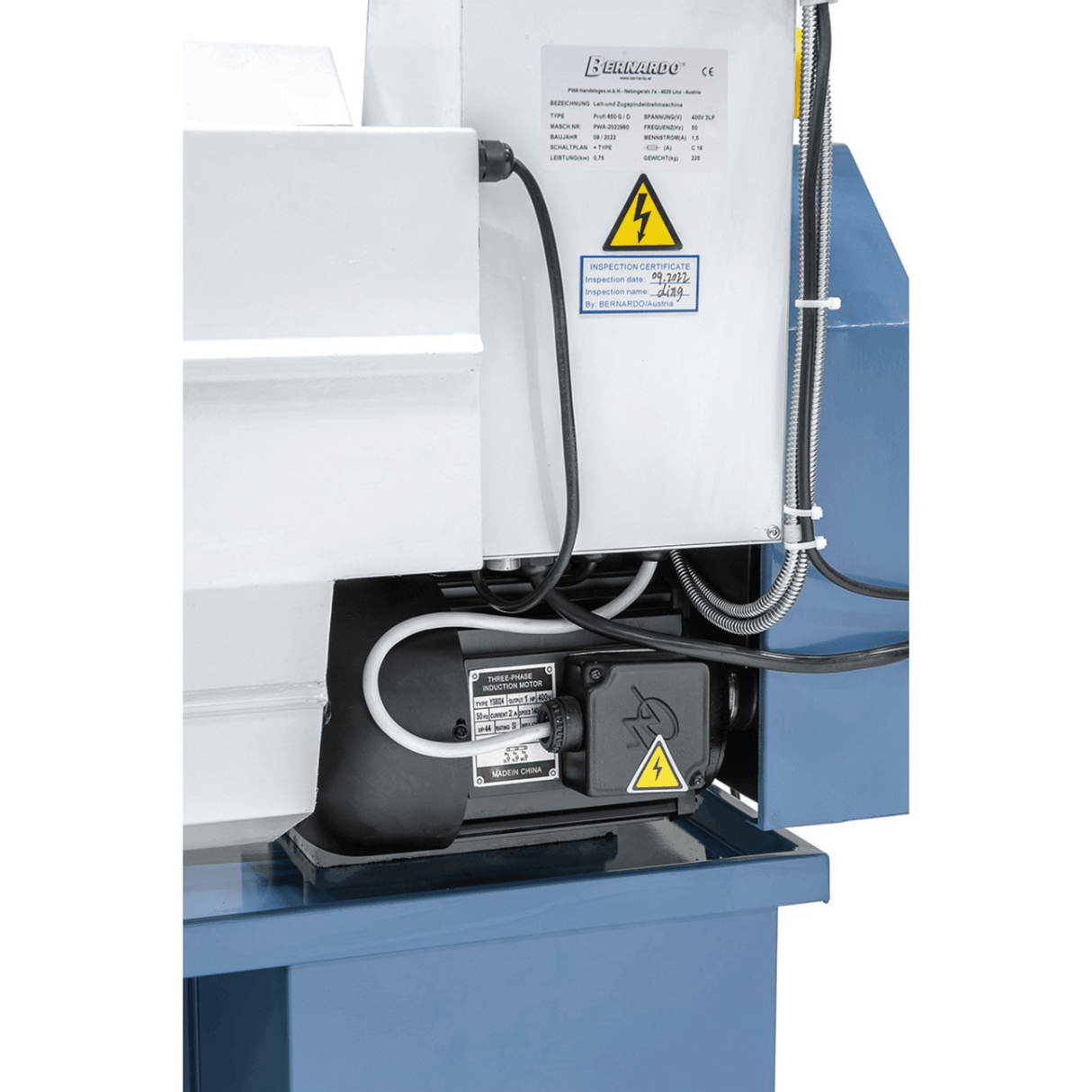 Profi 650 G / 230 V lathe with 2-axis digital display