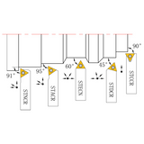 HM 12mm Removable Tip Lathe Tool