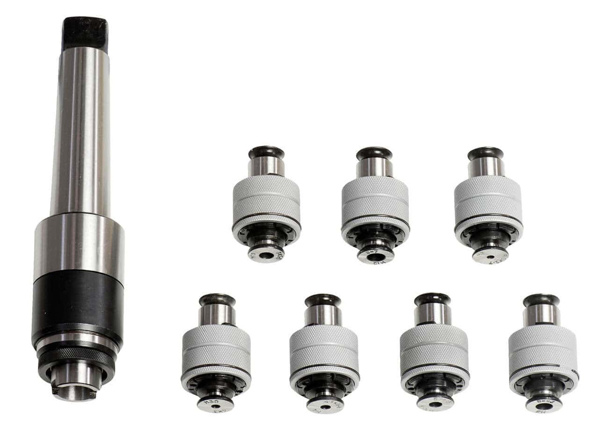 Serie di mandrini a cambio rapido filettanti CM 4, M 3 - M 12