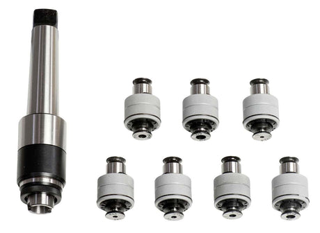 Serie di mandrini a cambio rapido filettanti CM 4, M 3 - M 12