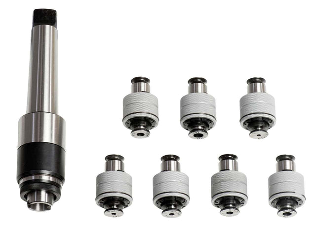 Serie di mandrini a cambio rapido filettanti CM 4, M 3 - M 12