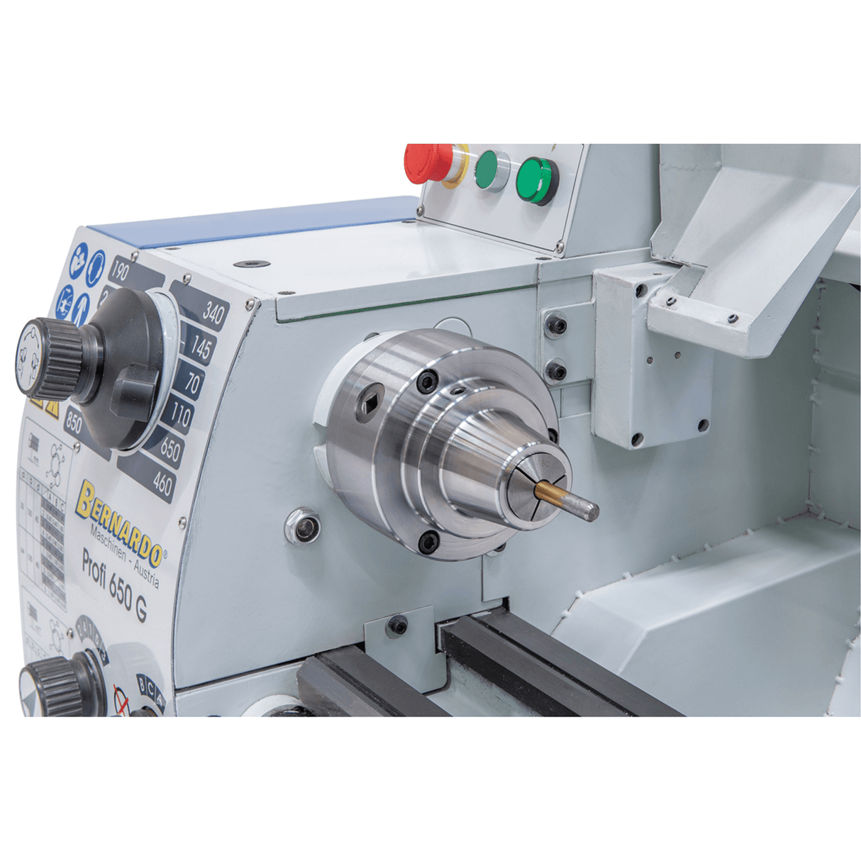 Profi 650 G / 230 V lathe with 2-axis digital display
