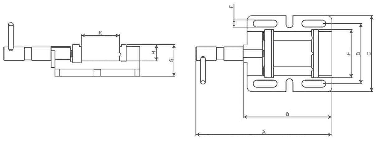BMO 150 drilling machine vice