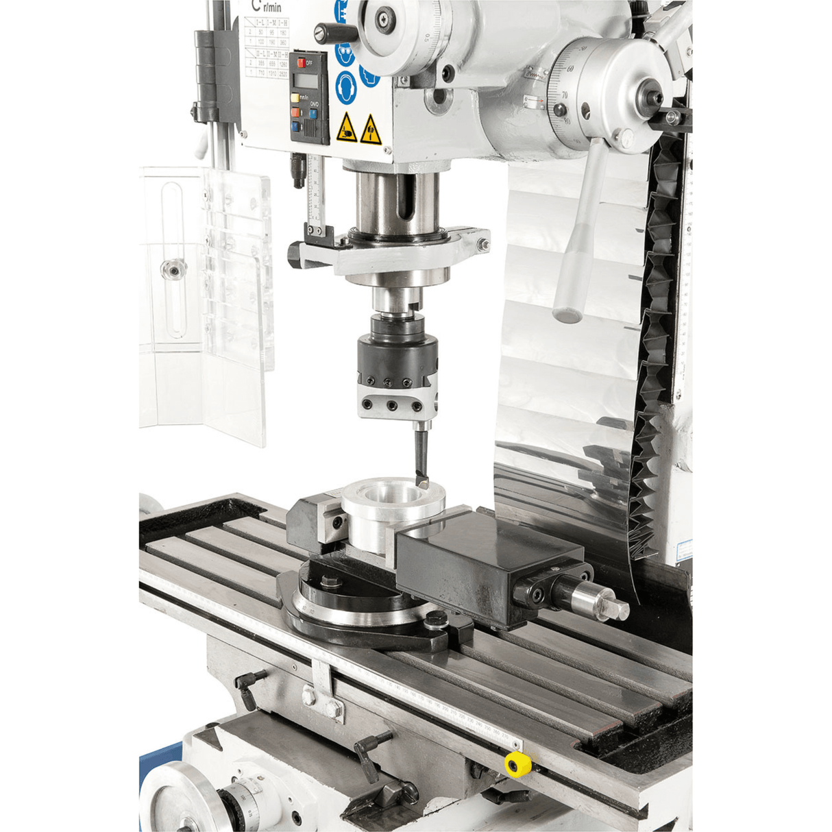 FM 55 HSV drill and milling machine with digital position display