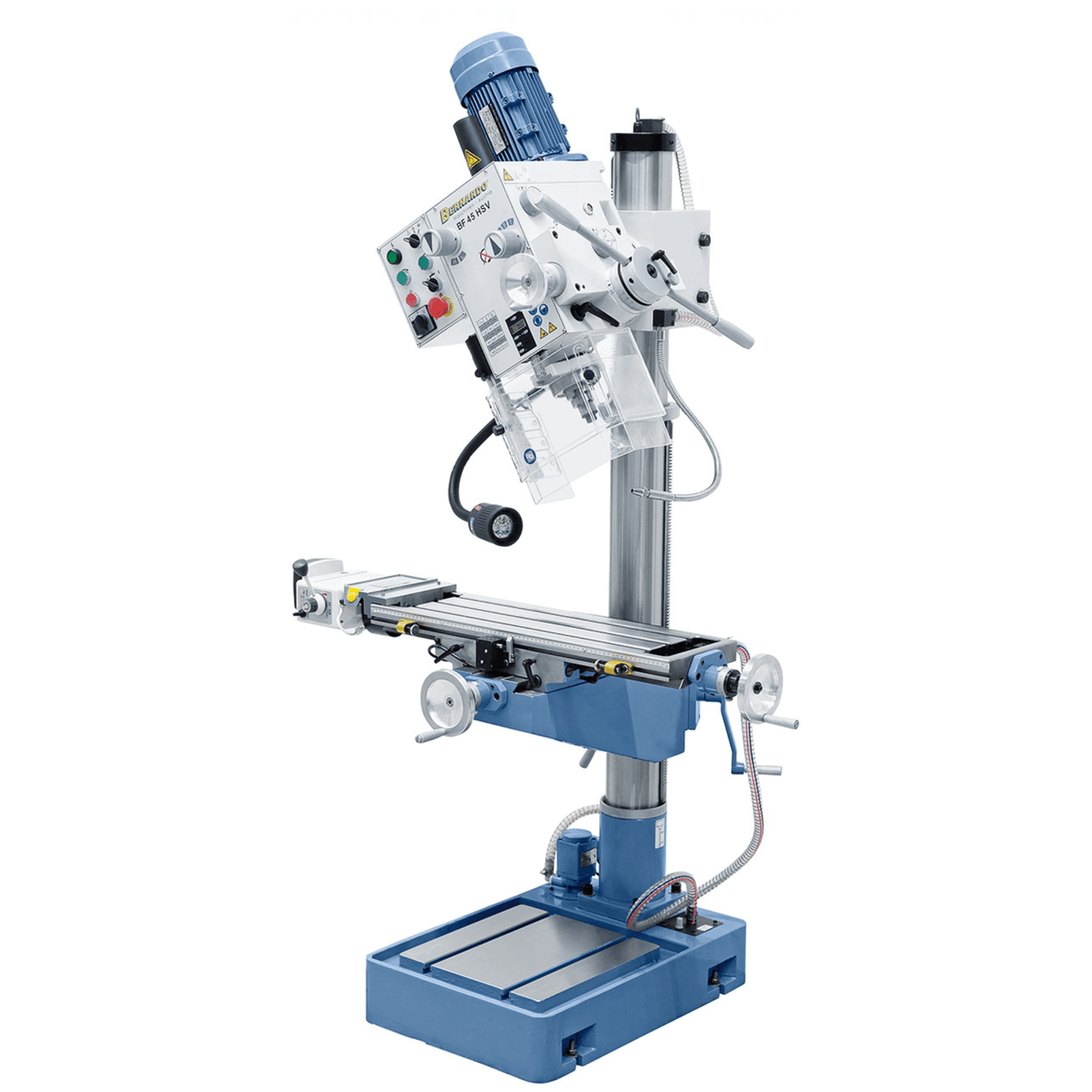 BF 45 HSV drilling and milling machine with X-axis feed