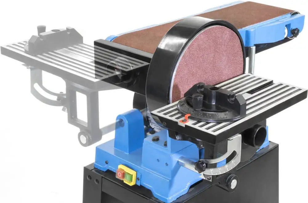 Levigatrice a nastro e disco Guede GBTS 1100 – 1100 W, Ø230 mm