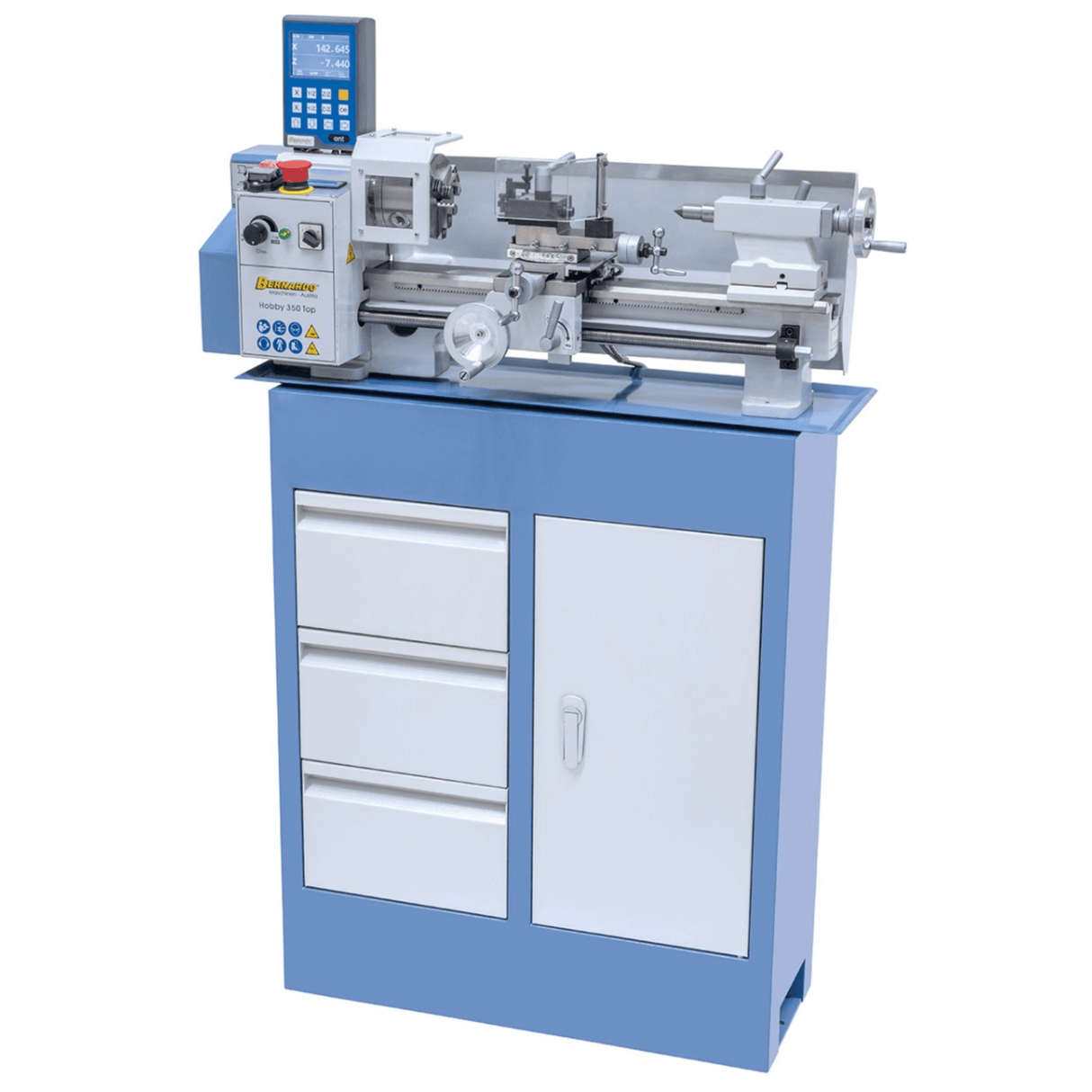 Hobby Lathe 350 Top / 230 V incl. 2-axis digital display DT 40