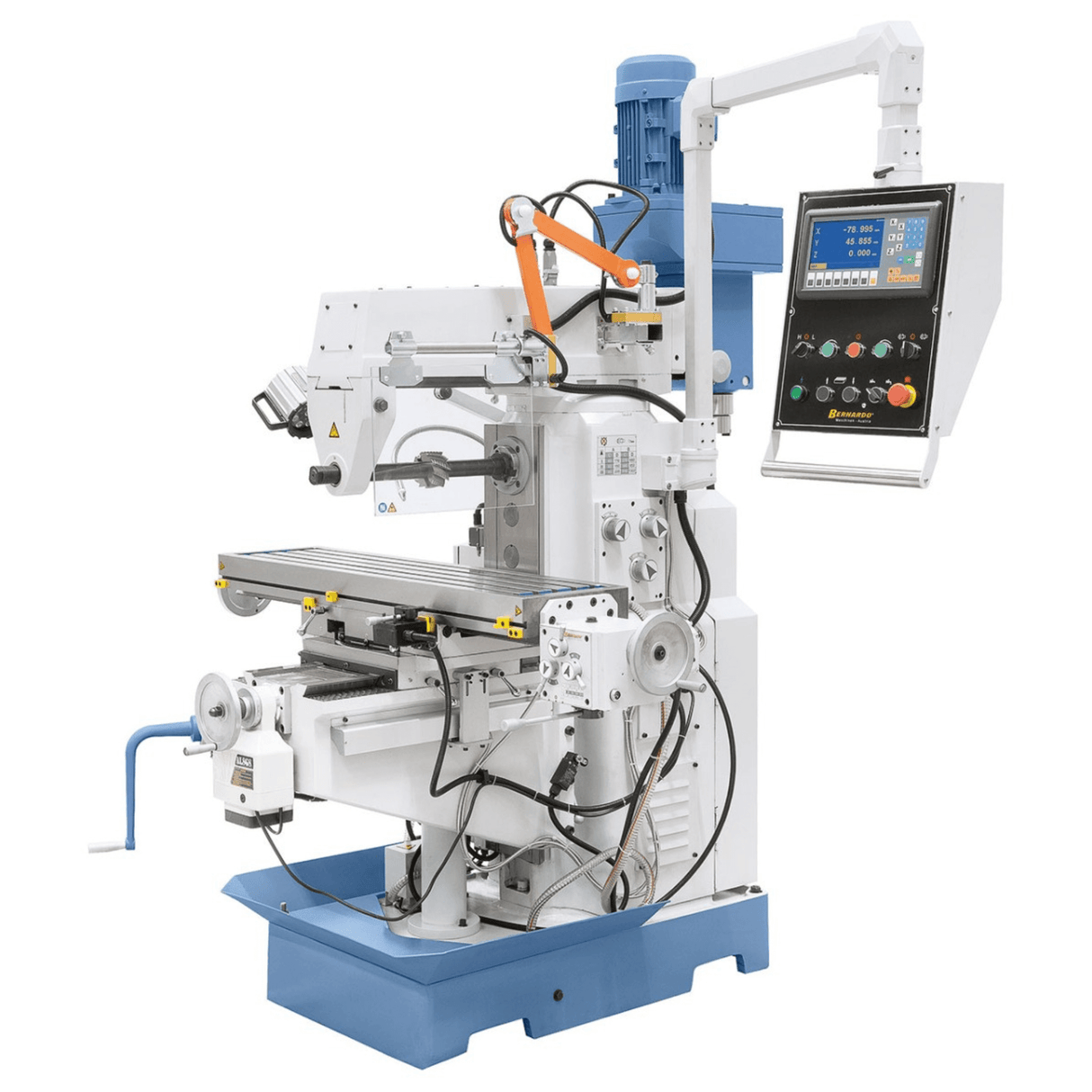 Universal milling machine UWF 90 with digital position display