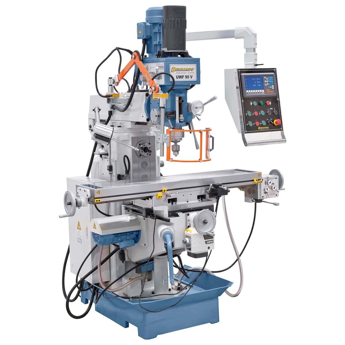 UWF 90 V universal milling machine with pneumatic tool clamping