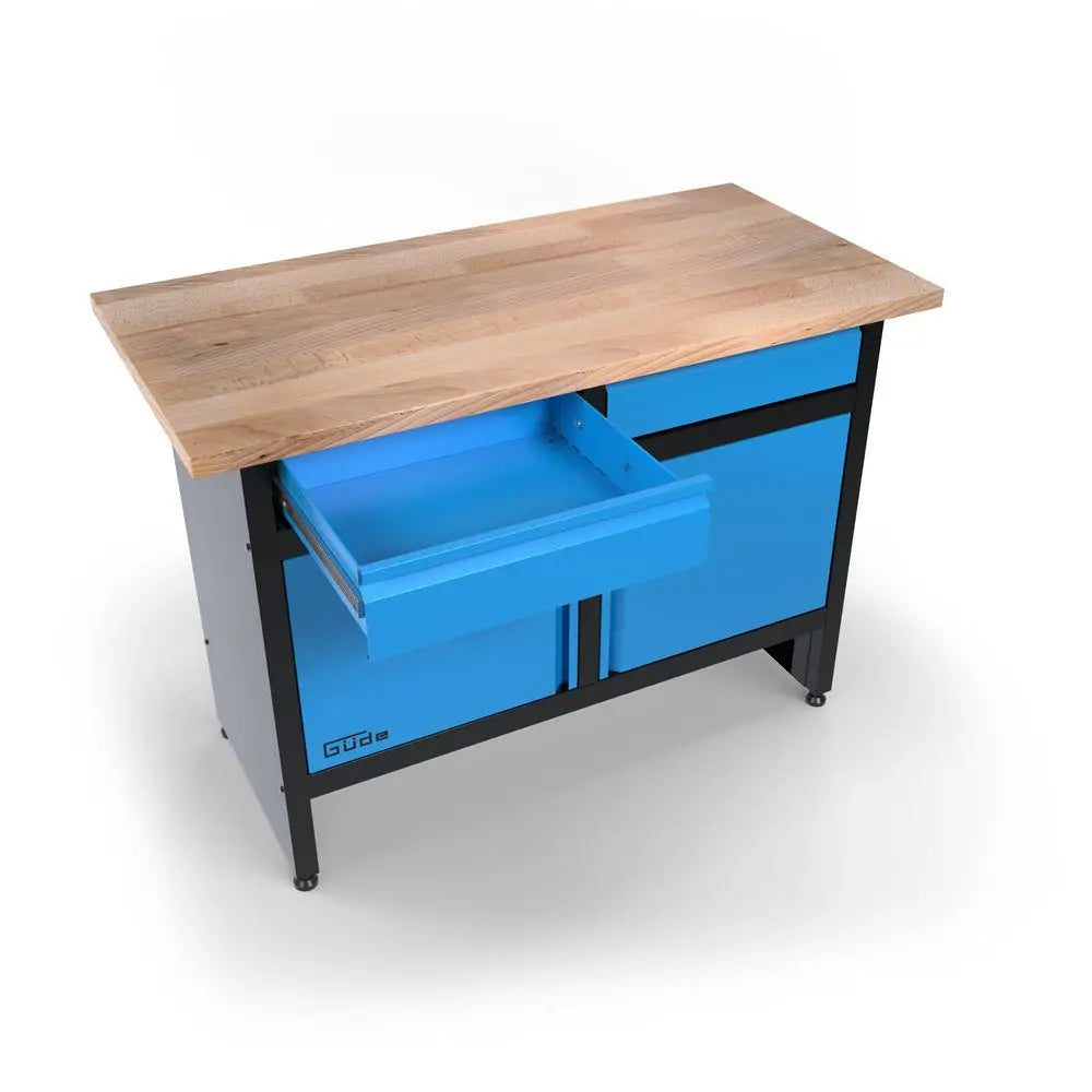 Banco da lavoro Guede GW 2/2 – 300 kg con cassetti e ante