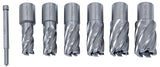 Set fresa a corona standard HSS CDS, 14 - 24 mm, profondità di foratura 25 mm