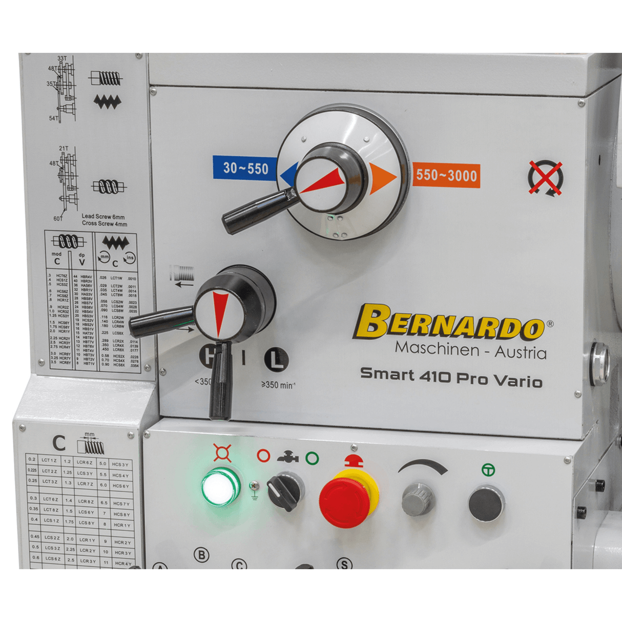 Smart 410 x 1500 Vario Continuous Speed Universal Lathe