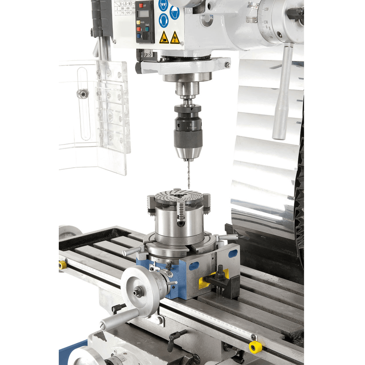 FM 55 HSV drill and milling machine with digital position display