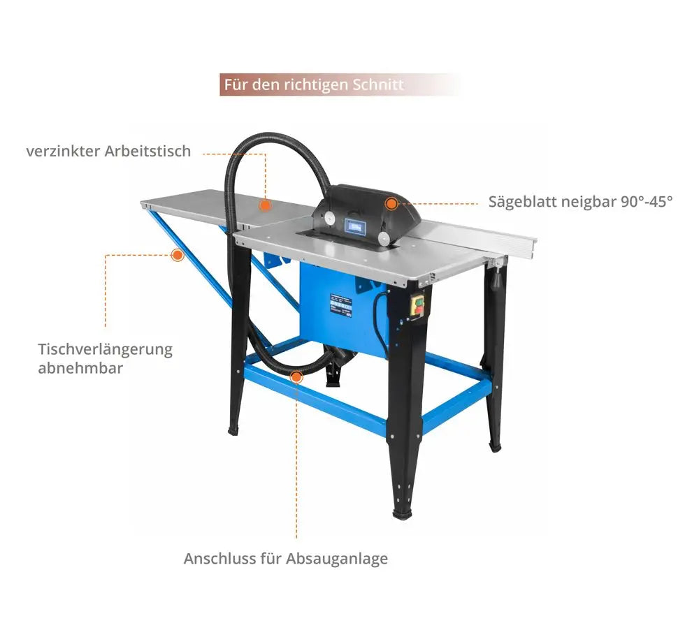 Guede Sega circolare da banco GTKS 315 / 230 V
