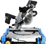 Güde GFO 1401 – Troncatrice radiale multifunzione con piano ribaltabile 180°