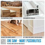 Güde GFO 1401 – Troncatrice radiale multifunzione con piano ribaltabile 180°