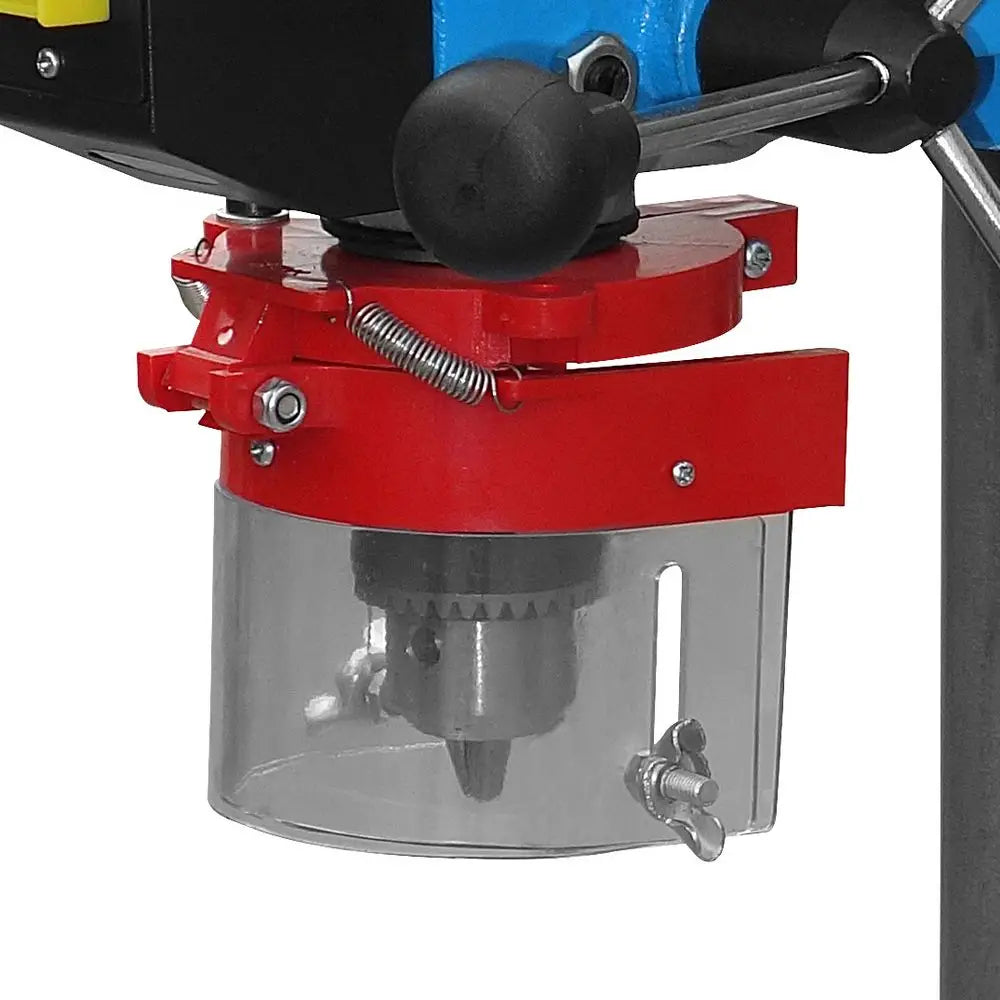 Guede GTB 13/355 – Trapano a colonna da banco 350W con pulegge e regolazione velocità