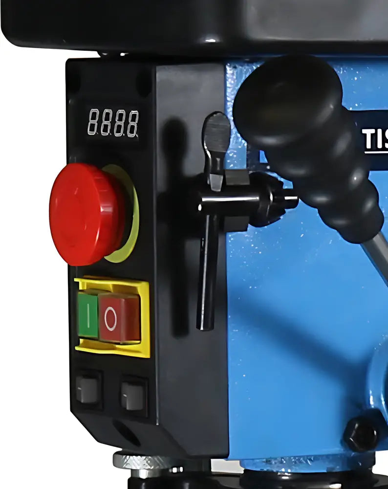 Trapano a colonna Guede GTB 16/500 VARIO – Regolazione continua e laser