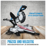 Güde GRK 2134.1 BSL – Troncatrice radiale professionale con laser integrato